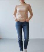Bluza damă tip maletă din bumbac cu elastan, Slim Fit - Confort și stil pentru orice ocazie - imagine 8