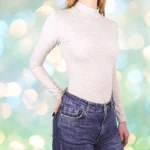 Bluza damă tip maletă din bumbac cu elastan, Slim Fit - Confort și stil pentru orice ocazie - imagine 3