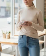 Bluza damă tip maletă din bumbac cu elastan, Slim Fit - Confort și stil pentru orice ocazie - imagine 26