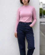 Bluza damă tip maletă din bumbac cu elastan, Slim Fit - Confort și stil pentru orice ocazie - imagine 16