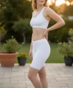 Chilot Dama,  cu Picior Lung și Insertii de Dantelă - imagine 3